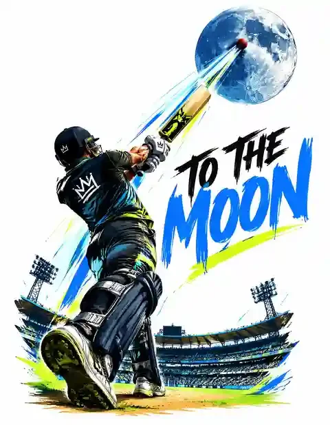 CRICKET-017 cricket T-shirt design