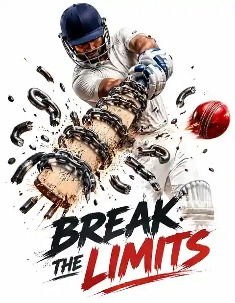 CRICKET-037 cricket T-shirt design